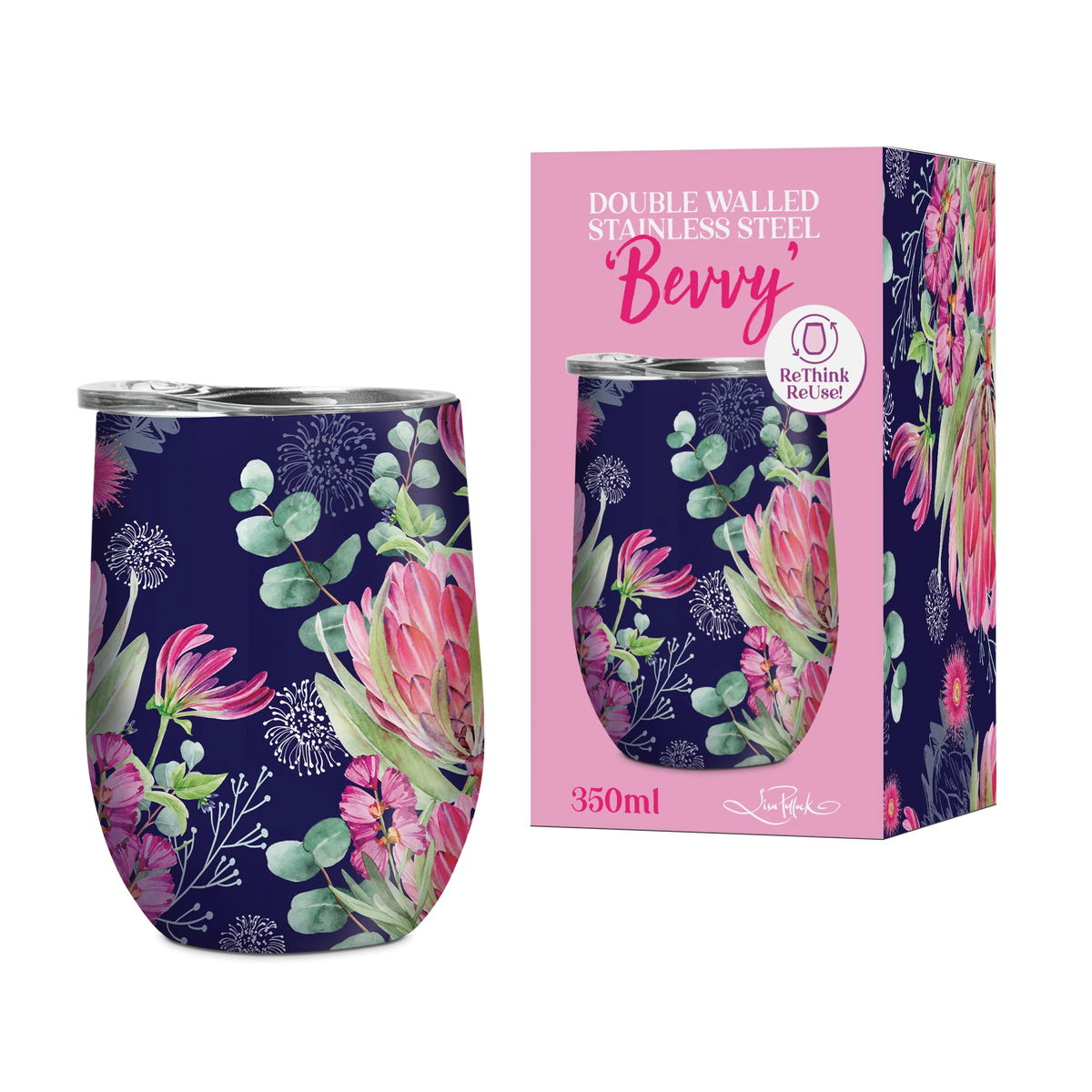 LISA POLLOCK 350ml Bevvy Blush Beauty Seaside Aromas