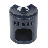 Blue Crescent Moon Ceramic Oil Burner