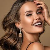 ‘Party’ Earrings – Sparkle Like Champagne Edition - Lisa Pollock