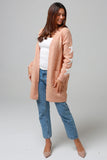 Peach Star Knit Cardigan