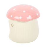 Pink Mushroom Ceramic Oil Burner