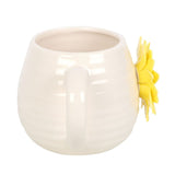 Hello Sunshine Rounded 3D Sunflower Mug