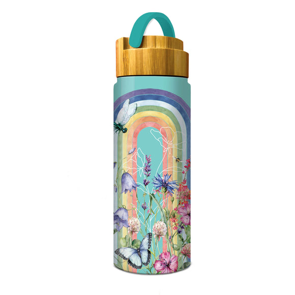 LISA POLLOCK Hydro Flask - Rainbow Wildflowers