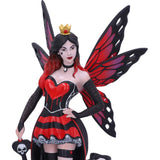 Queen of Hearts Fairy Figurine | Wonderland Fairies Collection | Nemesis Now