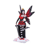 Queen of Hearts Fairy Figurine | Wonderland Fairies Collection | Nemesis Now