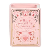Pink Book Shaped Flower Vase – Buy Yourself the Flowers