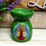 Tree of Life Melt/Oil Burner - FREE WAX MELT