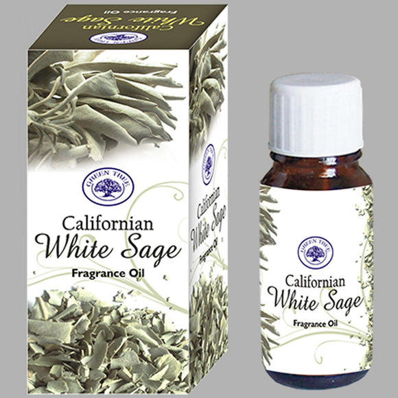 Californian White Sage Fragrance Oil 10ml - Green Tree