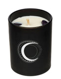 Soy Candle - Crystal Infused - Amethyst X Sandalwood & Vanilla