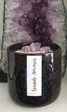 Ceramic Jar Amethyst Crystal Candle - Kakadu Plum