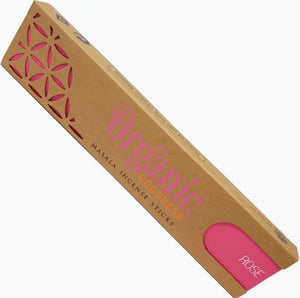 Rose - Incense Sticks 15gms - Organic Goodness