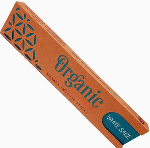 White Sage - Incense Sticks 15gms - Organic Goodness