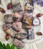 Rhodonite Tumble Stone - Stone of Compassion