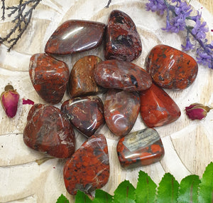 Brecciated Jasper Tumble Stone