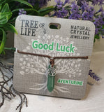 Green Aventurine - Tree of Life - Good Luck