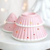 Pink Christmas Tree Oil Burner | Festive Decor