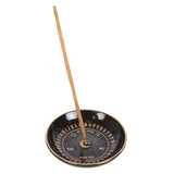 Black And Gold Talking Board Ceramic Incense Holder