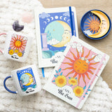 Sun & Moon Celestial Ceramic Mug Set