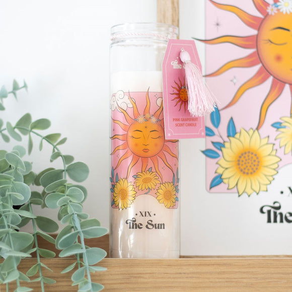 The Sun Pink Grapefruit Scent Tube Candle