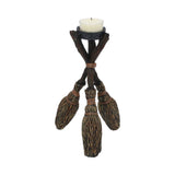 Broomstick Tealight Holder | Witchy Decor | Witches Broomstick