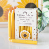 Wildflower & Lemon Summer 12 Ritual Candles
