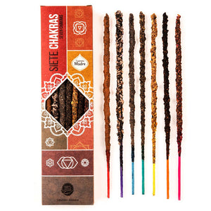 Sagrada Madre 7 Chakras Incense - 7 Sticks