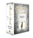 Boxed set of 'Ahasha Oracle' with a deer illustration on a white background