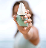 Aquamarine Crystal Soap - with Hidden Crystal!