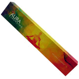 Box of Aura Cleansing incense with colorful design on a white background