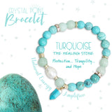 LISA POLLOCK - Crystal Point Bracelet Gift Set - Turquoise