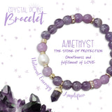 LISA POLLOCK - Crystal Point Bracelet Gift Set - Amethyst