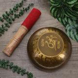 Buddha Brass Singing Bowl | 5 Buddha Design | Meditation SBHB