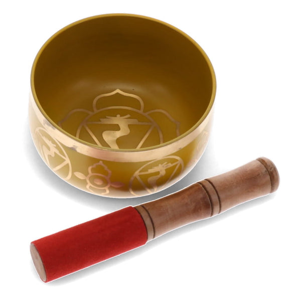 Solar Plexus Chakra Yellow Singing Bowl | Confidence & Inner Power SBYS