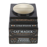 Black container with text 'Cat Magick' and 'Whiskers & Wonders' on a white background