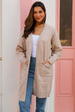 Cassie Oatmeal Knit Cardigan