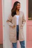 Cassie Oatmeal Knit Cardigan