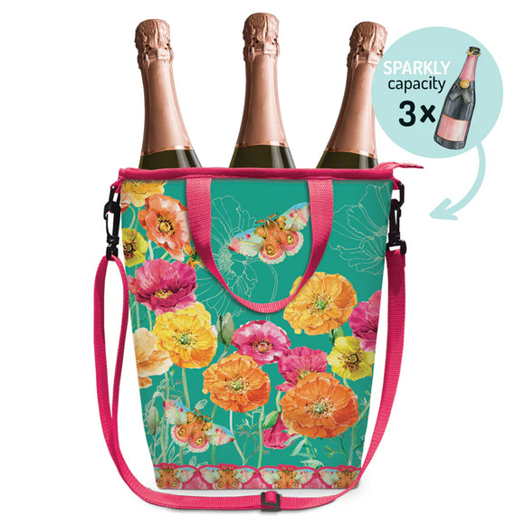 LISA POLLOCK Cooler Bag - Bright Poppies