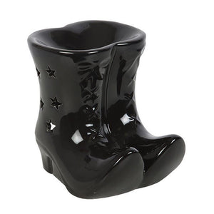 Witch Boot Oil Burner – Black Magic Charm