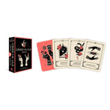 Cries & Spells playing cards with a deck box on a white background