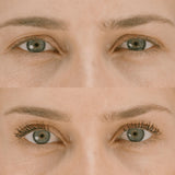 Close-up of a person's eyes with a focus on the eye area.