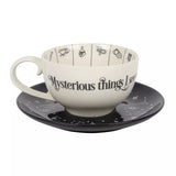 Fortune Telling Ceramic Tea Cup & Saucer