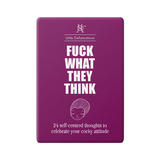 Fuck What They Think — Little Defamation Card Pack