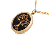 Gold Leaf Tree of Life Pendant & Necklace | Australian Gold