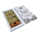 Box of White Sage incense sticks with packaging on a white background