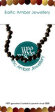Amber Infant Anklet – 15cm