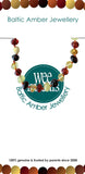 Amber Infant Anklet – 15cm