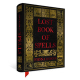 Book titled 'Lost Book of Spells' by Fiona Horne with decorative cover and red title text.