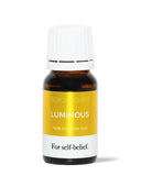 Bottle of Bopo Women Luminous pure essential oil on a white background