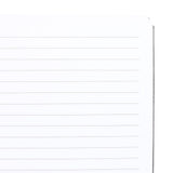Blank sheet of lined paper with a margin on the right side