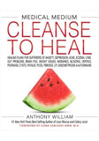 Book cover of 'Cleanse to Heal' by Anthony William with a watermelon slice on a white background.